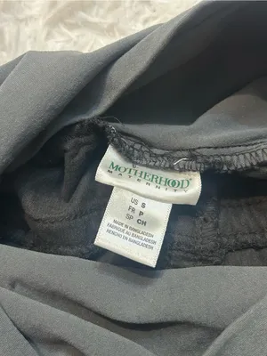 Motherhood Maternity black bootcut corduroy pants woman’s size small thumbnail 2
