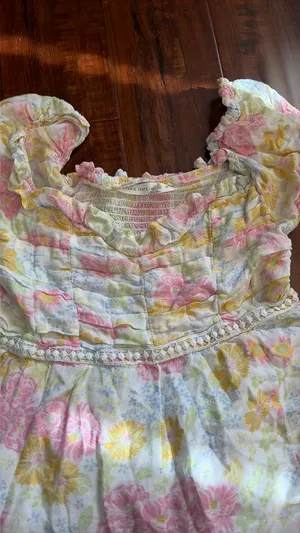 Altar'd State Dress Floral Mini thumbnail 2