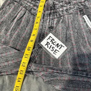 Rocky Mountain Western Bareback Jeans Acid Wash Striped High Rise *Altered Waist thumbnail 10