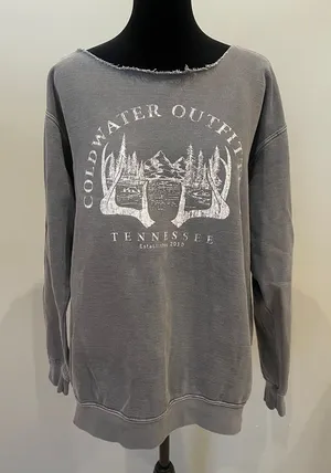 Graphic Tennessee Sweatshirt - Gray xl thumbnail 1