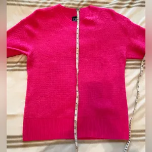 GAP Hot Pink Textured Crewneck Sweater Size XS thumbnail 4