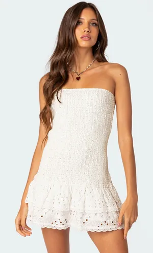 White Edikted Dress thumbnail 1