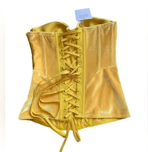 Savage x Fenty Velvet Vixen Corset in Honeycomb - S thumbnail 3