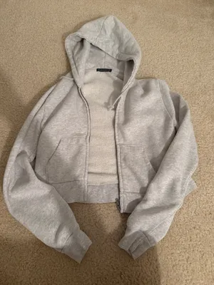 Brandy Melville Zip-Up Cropped thumbnail 1