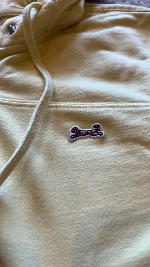 Le Tigre Butter Yellow Zip Up Hoodie thumbnail 7