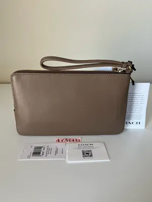 Coach Large Double Zip Wristlet thumbnail 3