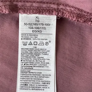 GAP Deco Rose Silky V-Neck Blouse XL Long Sleeve Draped Top thumbnail 5