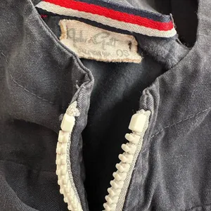 Brandy Melville John Galt Blue Krissy Jacket OSFM Zipper Pockets Hooded Coastal thumbnail 2