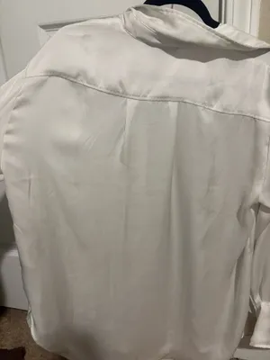 Satin button down blouse  thumbnail 3