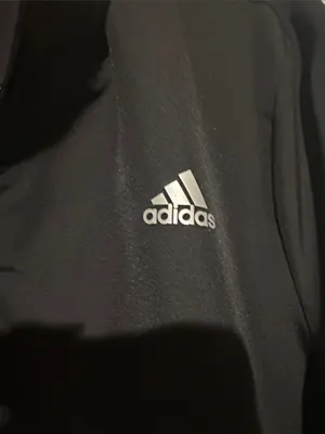 adidas woman’s Black and White Colorblock Performance Jacket thumbnail 5