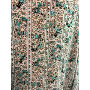 ENTRO Women's Floral Vest Type Open Cardigan Crochet Trim Wide Sleeves Sz L Chic thumbnail 7