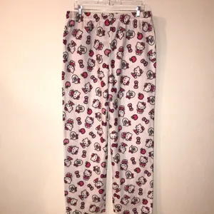 Hello Kitty Adult Pajama Bottoms Sleep Pants Size Large thumbnail 4