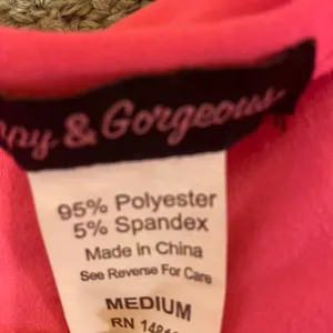 Charlotte Russe Grumpy and Gorgeous Bonita Pink Sparkly Pajama Top thumbnail 4