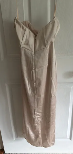 Selfie Leslie ivory dress mini thumbnail 1