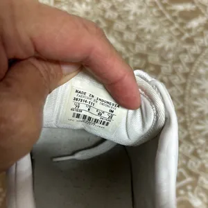 Nike White Athletic Shoes Classic Design thumbnail 10