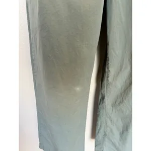 Pistola Olive Green Overall Jumpsuit SMALL Cotton Relaxed Vacation Designer $148 thumbnail 12
