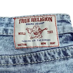 True Religion Women's 30 Jennie Curvy Big T Mid Rise Skinny Jeans‎ Blue NWT thumbnail 10
