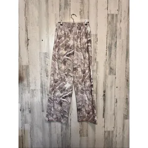 SheIn Camouflage Wide Leg Sweatpants Womens Size Small S Camo Lounge Pants Gorpcore thumbnail 2