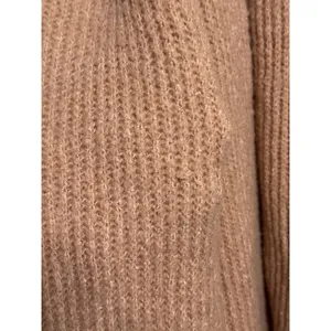 Free People Chunky Ribbed Fringe Scarf Pink Rose Oversized Knit Boho Cozy Winter thumbnail 7