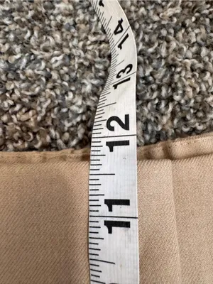 Ann Taylor Tan Wide Leg Trouser Dress Pants Womens 2 Preppy Classic Business thumbnail 3