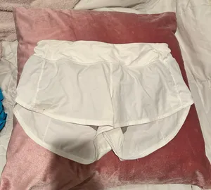 Lululemon White  2.5 Speed Up Short thumbnail 1