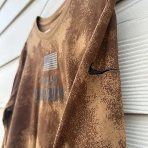 Dallas Cowboys Nike Salute to Service Brown/Tan Camo Long Sleeve Womens Medium‎ thumbnail 5
