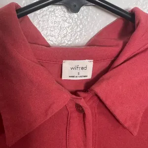 Wilfred Orange Button-Down Shirt thumbnail 4