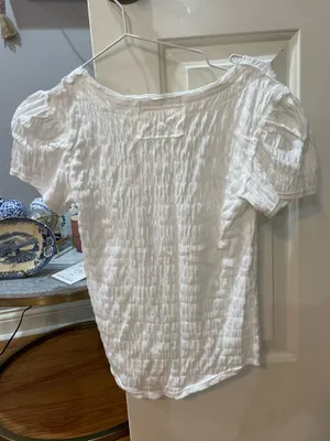 Free People White Sugar Cube Tee Optic size XS thumbnail 3
