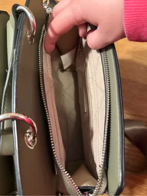 Steve Madden Olive Box-Style Crossbody with Logo Plaque thumbnail 5