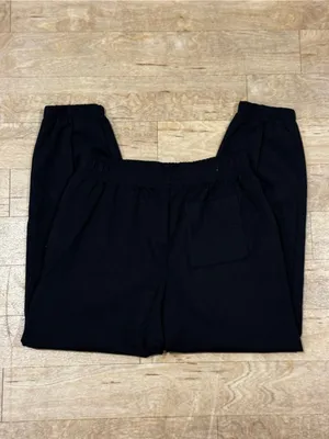 Old Navy Active Black Piped Sweatpants Size Small thumbnail 4