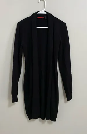 White House | Black Market Black Cardigan Red thumbnail 1