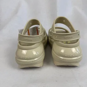 New Crocs Mega Crush Sandal Bone Platform Lug Sole Mens 7 Womens 9‎ Summer Cream thumbnail 7