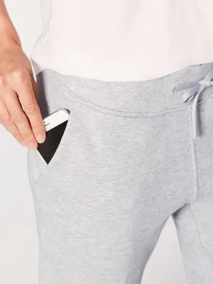 Lululemon Warm Down Jogger 28" Heathered Vapor Light Gray Size 6 thumbnail 4