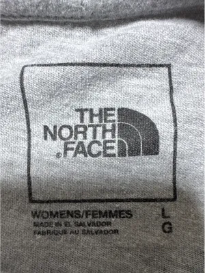 The North Face Women's Long Sleeve Tee - Classic Grey, Size: thumbnail 3