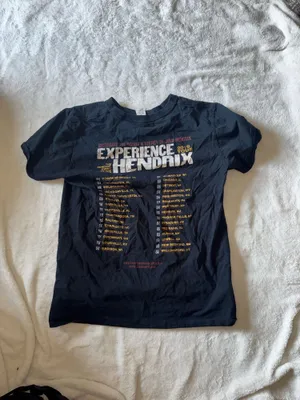 Jimi Hendrix shirt Black Size M thumbnail 2