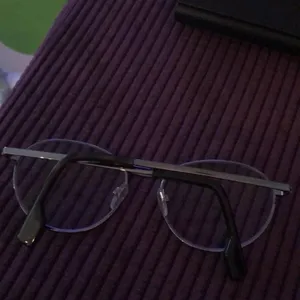 Burberry Silver Aviator-Style Glasses Frames w/ Case thumbnail 3