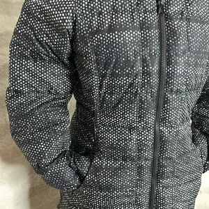 The North Face Womens Gotham Jacket Hooded TNF Black Donegal Print. Size SP. thumbnail 4
