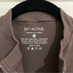 Set Active Cropped Jacket Top thumbnail 7