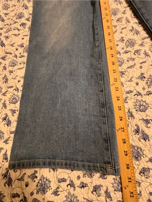 Banana Republic Womens 26 Blue High-Rise Wide Leg Belt Denim Jeans Stretch Boho thumbnail 11
