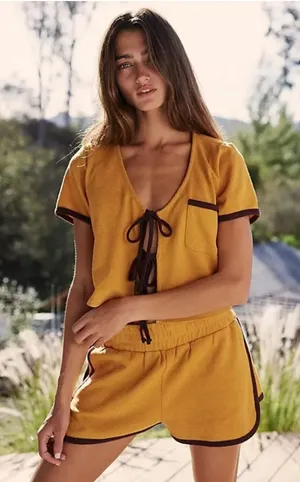 New Free people beach Barbra Short Set H thumbnail 1