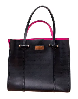 Kate Spade Arbour Hill Small‎ Elodie Leather Tote Bag Hot Pink Interior thumbnail 1