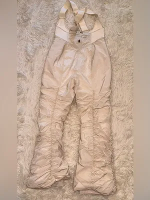 NEW Free People MOVEMENT live love bib ski ivory size L thumbnail 7