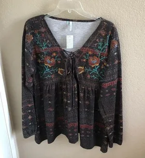 Maurices Detailed Blouse thumbnail 1