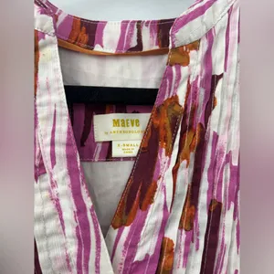 Anthropologie Maeve The Cassandra Maxi Dress Size XS thumbnail 3