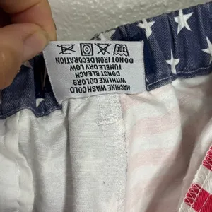 Meripex Apparel American Flag Shorts Red White Blue Patriotic Stars Stripes M thumbnail 7