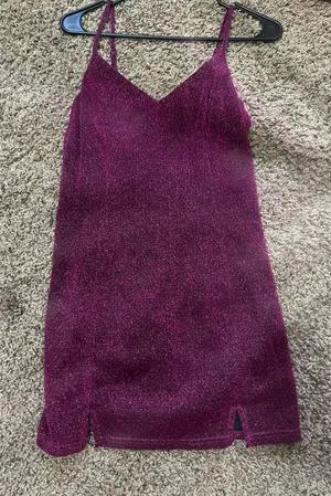 Vamped Up Sparkly Lulus Magenta Sleeveless Mini Dress thumbnail 1