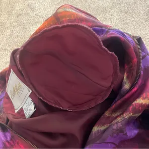 Vintage East West Silks Silk Jacket thumbnail 5