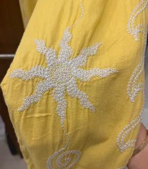 Urban Outfitters yellow pants thumbnail 3