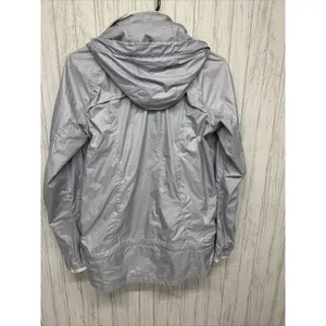 Womens Size 6 Lululemon Pack It Up Light Grey Windbreaker EUC thumbnail 5