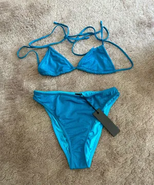 Triangl Vinca marina Blue Sparkle Bikini thumbnail 1